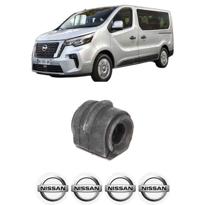 Bucsa bara stabilizatoare Fata Dreapta Stanga NISSAN PRIMASTAR Bus (X82) din 2021, Auto, Febi, 4x Stickere auto cu NISSAN