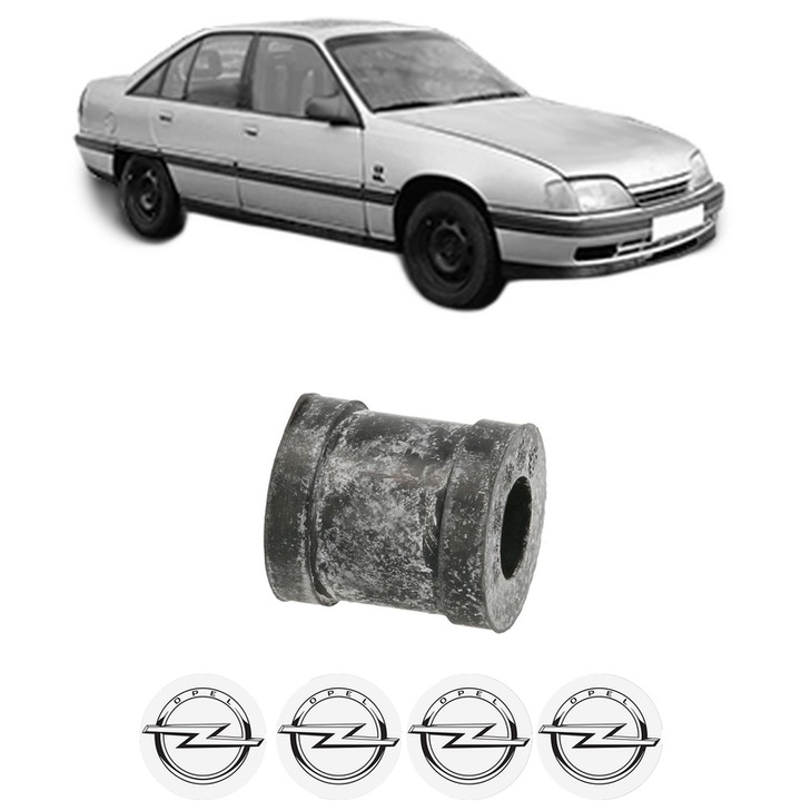 Bucsa bara stabilizatoare Spate Dreapta Stanga OPEL OMEGA A (V87) din 1986-1994, Auto, Febi, 4x Stickere auto cu OPEL