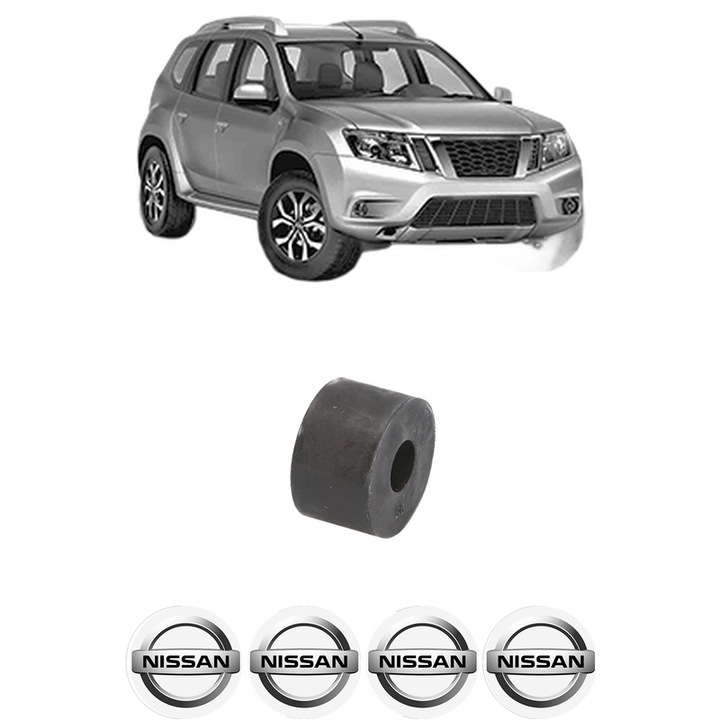 Bucsa bara stabilizatoare Fata Spate Dreapta Stanga NISSAN TERRANO II (R20) din 1993-2007, Auto, Febi, 4x Stickere auto cu NISSAN