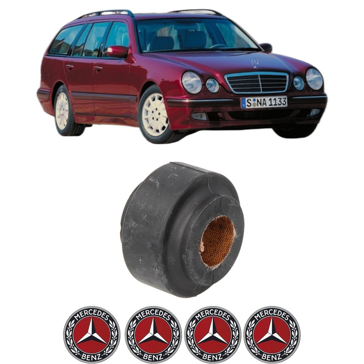 Bucsa bara stabilizatoare Fata Dreapta Stanga MERCEDES-BENZ E-CLASS T-Model (S210) din 1996-2003, Auto, Febi, 4x Stickere auto cu MERCEDES-BENZ