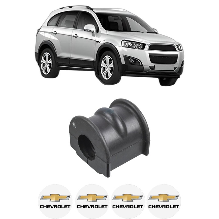 Bucsa bara stabilizatoare Spate Dreapta Stanga CHEVROLET CAPTIVA (C100, C140) din 2006-2012, Auto, Febi, 4x Stickere auto cu CHEVROLET