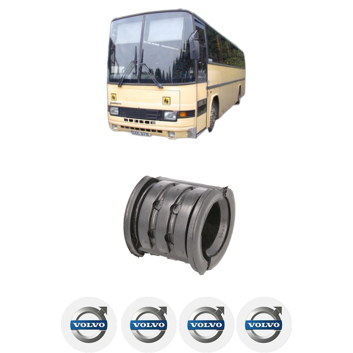 Bucsa bara stabilizatoare Spate Fata Dreapta Stanga VOLVO B10 din 1978-2003, Auto, Febi, 4x Stickere auto cu VOLVO