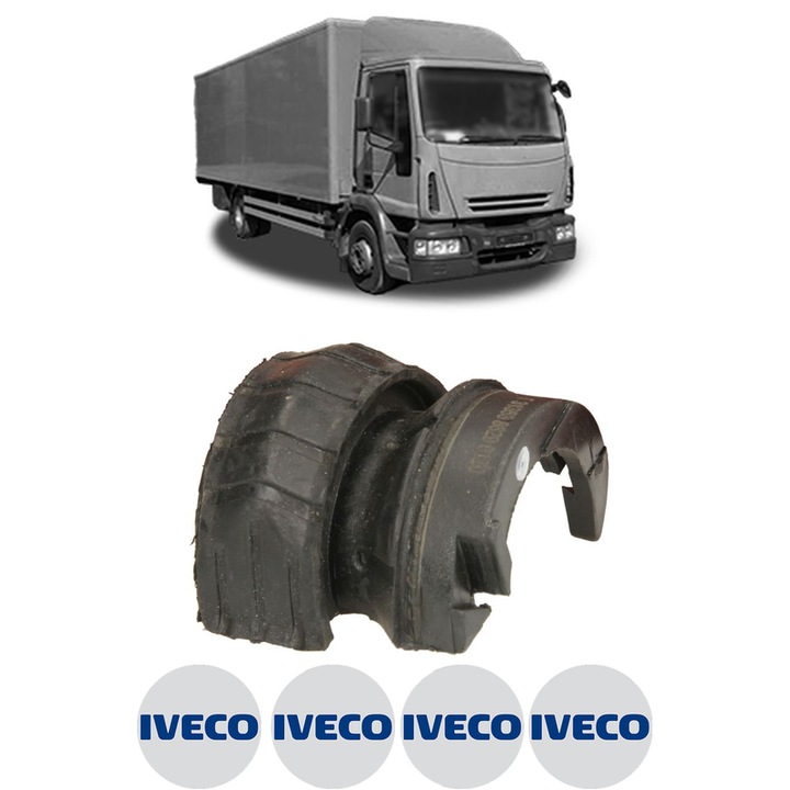 Bucsa bara stabilizatoare Fata Dreapta Stanga IVECO EUROCARGO IV din 2013, Auto, Febi, 4x Stickere auto cu IVECO