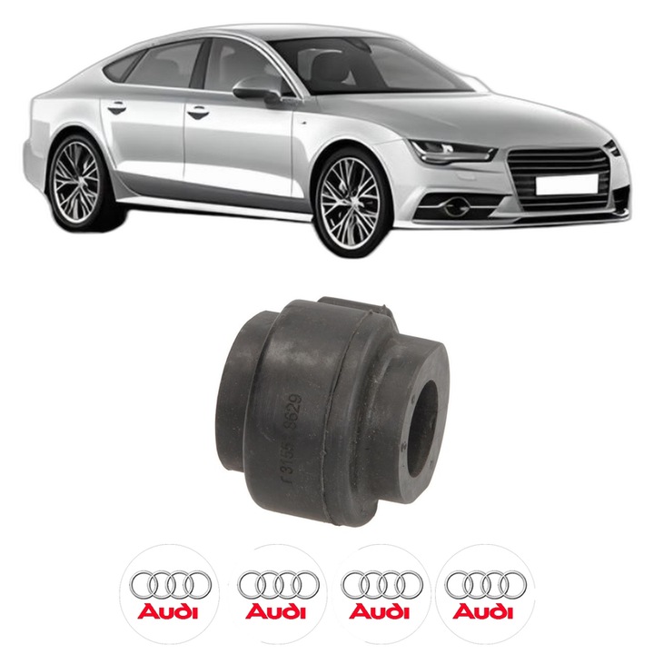 Bucsa bara stabilizatoare Fata Dreapta Stanga AUDI A7 Sportback (4GA, 4GF) din 2010-2018, Auto, Febi, 4x Stickere auto cu AUDI