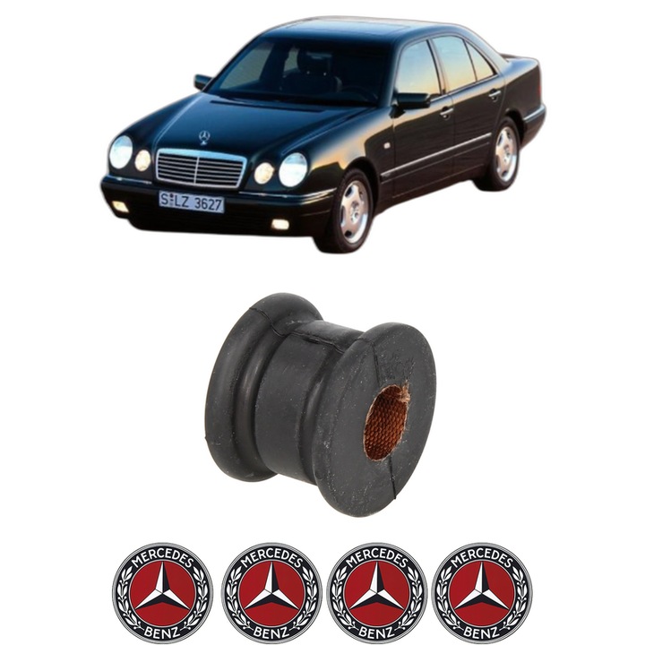 Bucsa bara stabilizatoare Fata Dreapta Stanga MERCEDES-BENZ E-CLASS (W210) din 1995-2002, Auto, Febi, 4x Stickere auto cu MERCEDES-BENZ