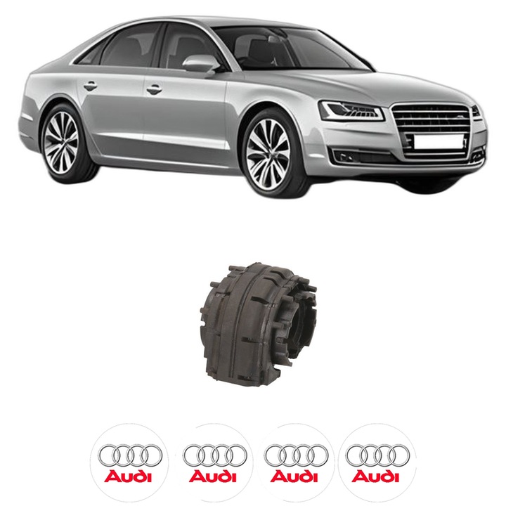 Bucsa bara stabilizatoare Spate Dreapta Stanga AUDI A8 D4 (4H2, 4H8, 4HC, 4HL) din 2009-2018, Auto, Febi, 4x Stickere auto cu AUDI