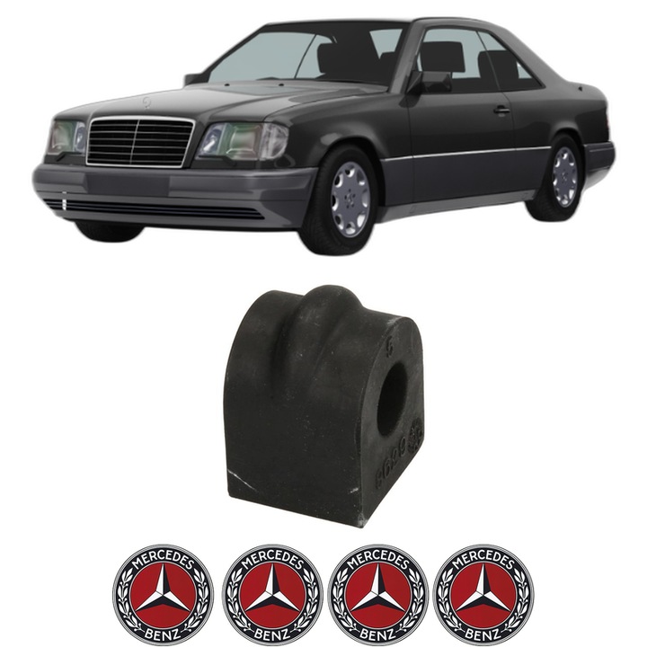 Bucsa bara stabilizatoare Spate Dreapta Stanga MERCEDES-BENZ E-CLASS Coupe (C124) din 1993-1997, Auto, Febi, 4x Stickere auto cu MERCEDES-BENZ