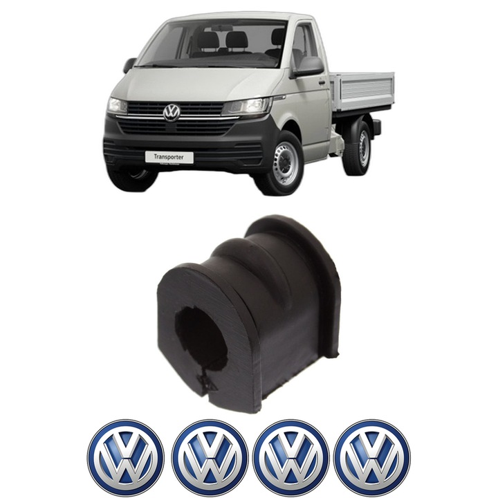 Bucsa bara stabilizatoare Spate Dreapta Stanga Volkswagen TRANSPORTER T5 Platform/Chassis (7JD, 7JE, 7JL, 7JY, 7JZ, 7F din 2003-2015, Auto, Febi, 4x Stickere auto cu Volkswagen