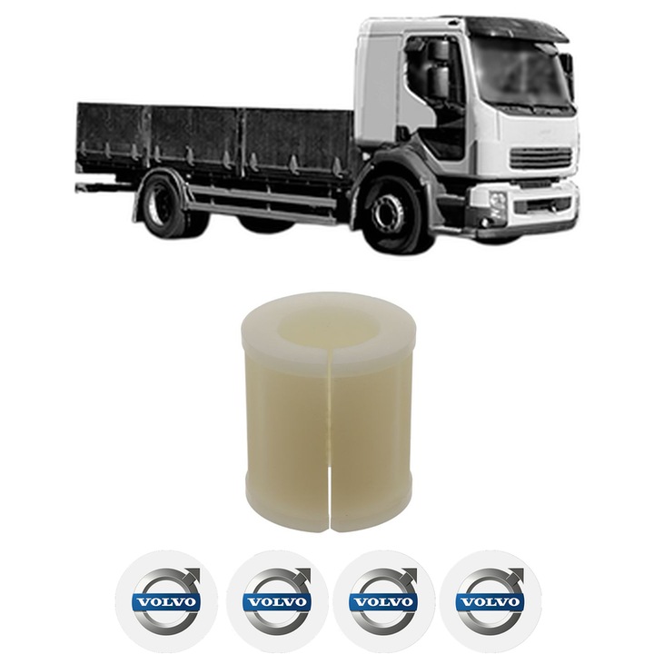 Bucsa bara stabilizatoare Spate Dreapta Stanga VOLVO FL II din 2006-2009, Auto, Febi, 4x Stickere auto cu VOLVO