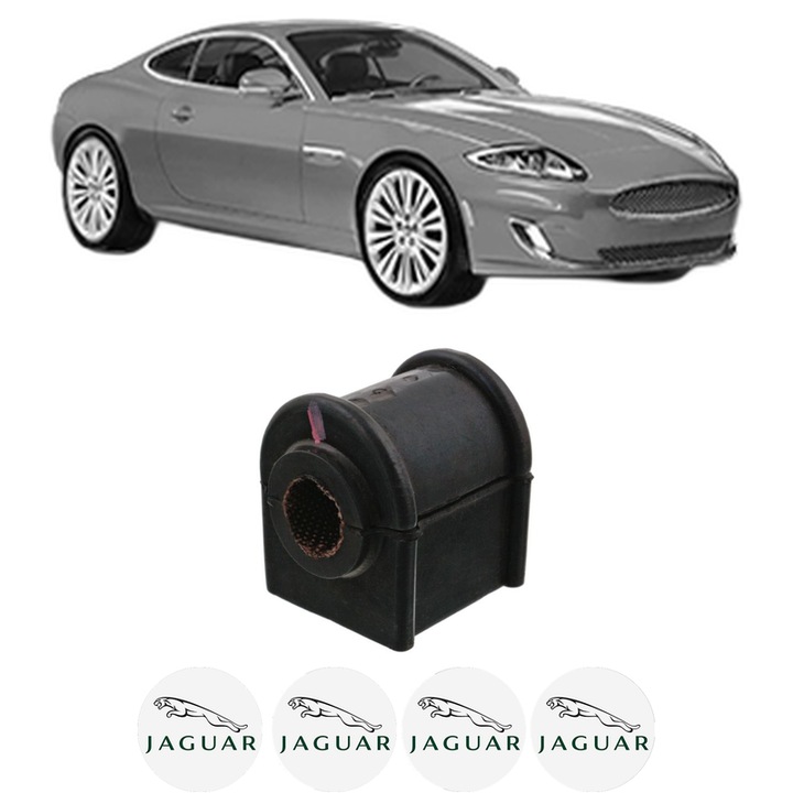Bucsa bara stabilizatoare Spate Dreapta Stanga JAGUAR XK II Coupe (X150) din 2006-2014, Auto, Febi, 4x Stickere auto cu JAGUAR