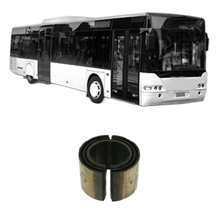 Bucsa bara stabilizatoare Fata Dreapta Stanga NEOPLAN Centroliner din 1998-2006, Auto, Febi, 4x Stickere auto cu NEOPLAN