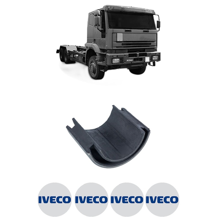Bucsa bara stabilizatoare Spate Dreapta Stanga IVECO EUROTRAKKER din 1993-2004, Auto, Febi, 4x Stickere auto cu IVECO