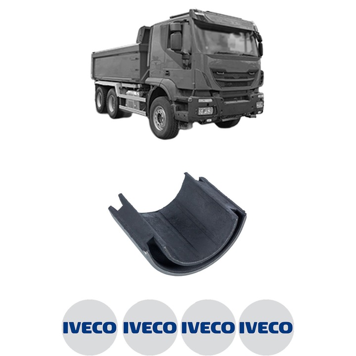 Bucsa bara stabilizatoare Spate Dreapta Stanga IVECO TRAKKER II din 2012, Auto, Febi, 4x Stickere auto cu IVECO