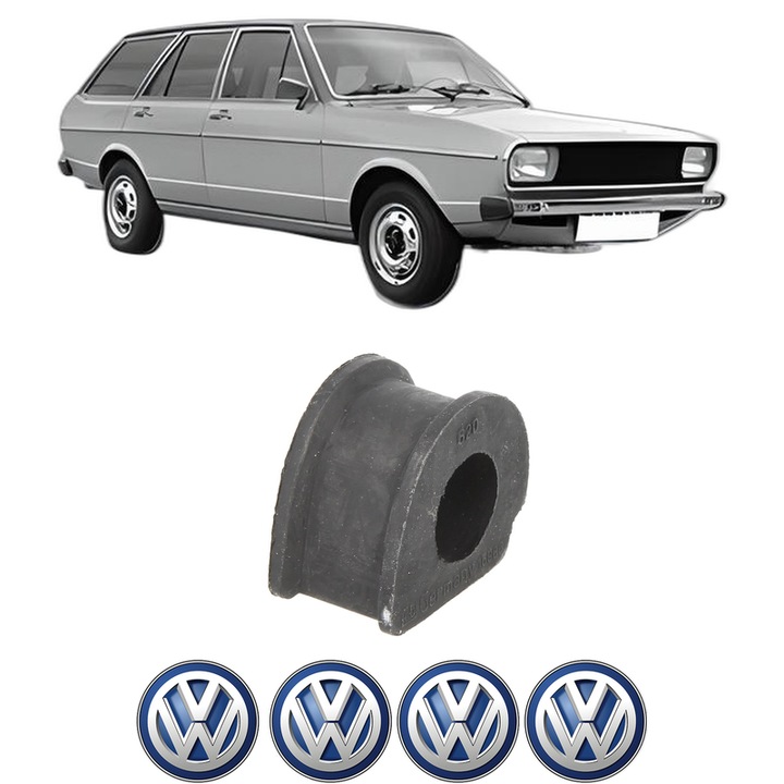 Bucsa bara stabilizatoare Fata Dreapta Stanga Volkswagen PASSAT B1 Variant (33) din 1973-1980, Auto, Febi, 4x Stickere auto cu Volkswagen