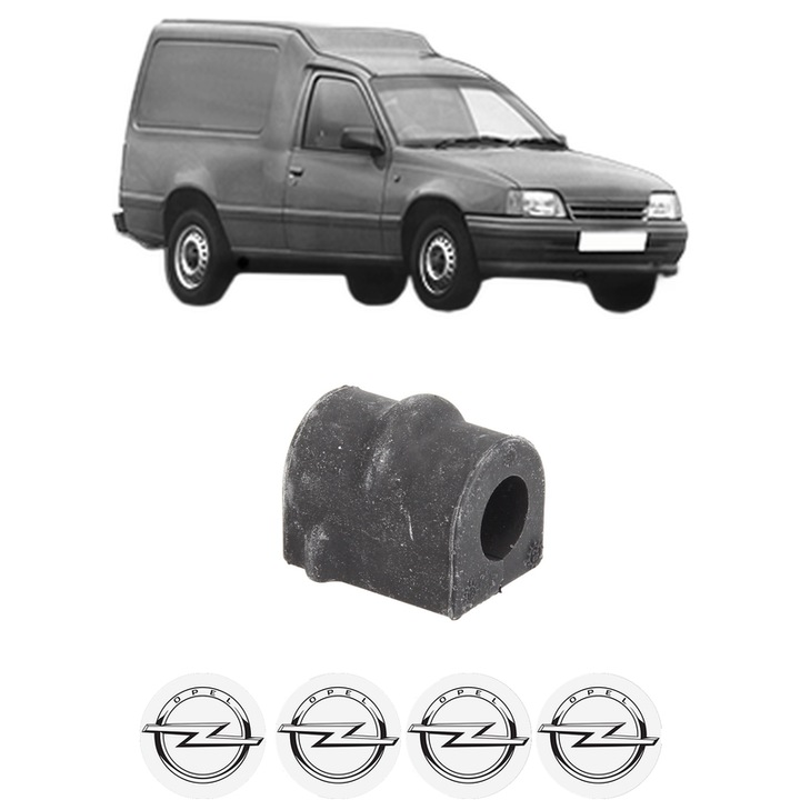 Bucsa bara stabilizatoare Fata Dreapta Stanga OPEL KADETT E Combo (T85) din 1986-1994, Auto, Febi, 4x Stickere auto cu OPEL