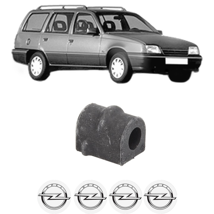 Bucsa bara stabilizatoare Fata Dreapta Stanga OPEL KADETT E Estate (T85) din 1984-1991, Auto, Febi, 4x Stickere auto cu OPEL