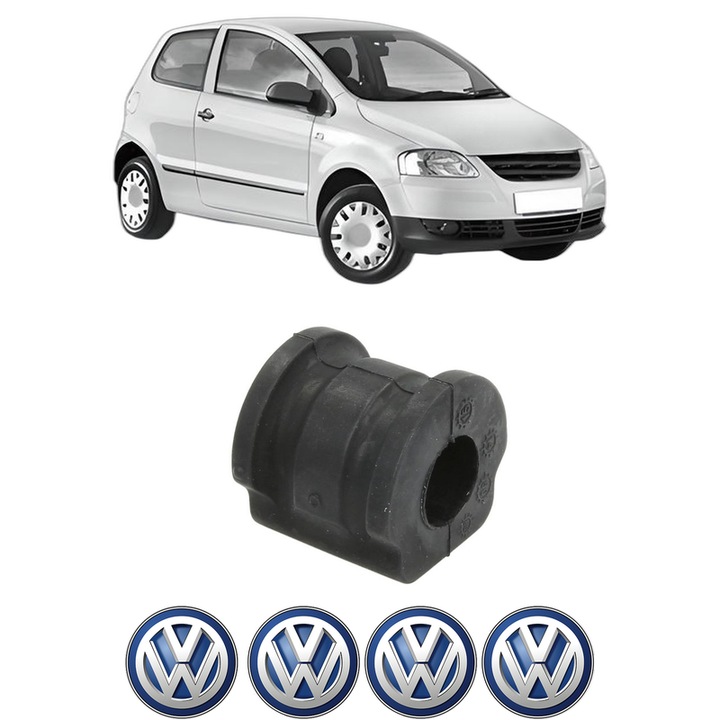 Bucsa bara stabilizatoare Fata Dreapta Stanga Volkswagen FOX Hatchback (5Z1, 5Z3, 5Z4) din 2003-2014, Auto, Febi, 4x Stickere auto cu Volkswagen