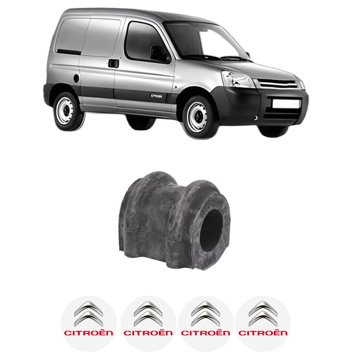 Bucsa bara stabilizatoare Fata Dreapta Stanga CITROEN BERLINGO / BERLINGO FIRST Box Body/MPV (M_) din 1996-2011, Auto, Febi, 4x Stickere auto cu CITROEN