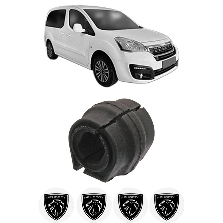 Bucsa bara stabilizatoare Fata Dreapta Stanga PEUGEOT PARTNER ORIGIN Box Body/MPV (G_) din 2008-2015, Auto, Febi, 4x Stickere auto cu PEUGEOT