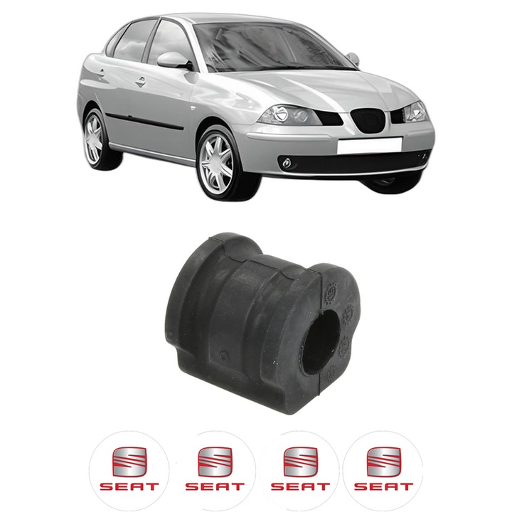 Bucsa bara stabilizatoare Fata Dreapta Stanga SEAT CORDOBA (6L2) din 2002-2009, Auto, Febi, 4x Stickere auto cu SEAT