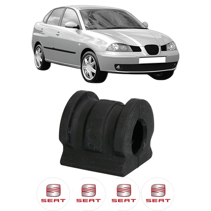 Bucsa bara stabilizatoare Fata Dreapta Stanga SEAT CORDOBA (6L2) din 2002-2009, Auto, Febi, 4x Stickere auto cu SEAT