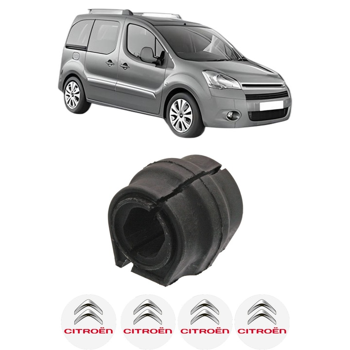 Bucsa bara stabilizatoare Fata Dreapta Stanga CITROEN BERLINGO MULTISPACE (B9) din 2008-2021, Auto, Febi, 4x Stickere auto cu CITROEN