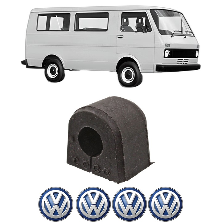 Bucsa bara stabilizatoare Spate Fata Dreapta Stanga Volkswagen LT 28-35 I Bus (281-363) din 1975-1996, Auto, Febi, 4x Stickere auto cu Volkswagen
