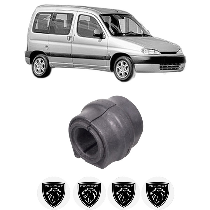 Bucsa bara stabilizatoare Fata Dreapta Stanga PEUGEOT PARTNER MPV (5_, G_) din 1996-2015, Auto, Febi, 4x Stickere auto cu PEUGEOT