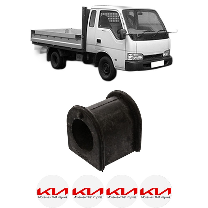 Bucsa bara stabilizatoare Fata Dreapta Stanga KIA K2700 (SD) din 1999, Auto, Febi, 4x Stickere auto cu KIA