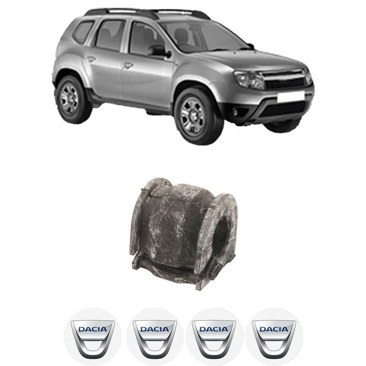 Bucsa bara stabilizatoare Fata Dreapta Stanga DACIA DUSTER (HS_) din 2010-2018, Auto, Febi, 4x Stickere auto cu DACIA