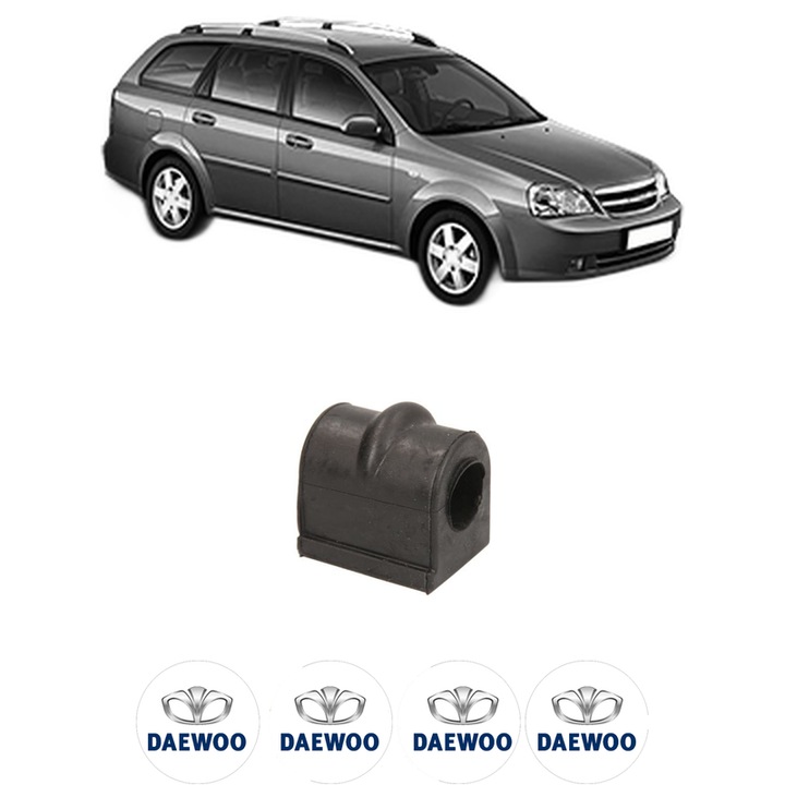 Bucsa bara stabilizatoare Fata Dreapta Stanga DAEWOO NUBIRA Wagon (J100) din 1997-2000, Auto, Febi, 4x Stickere auto cu DAEWOO