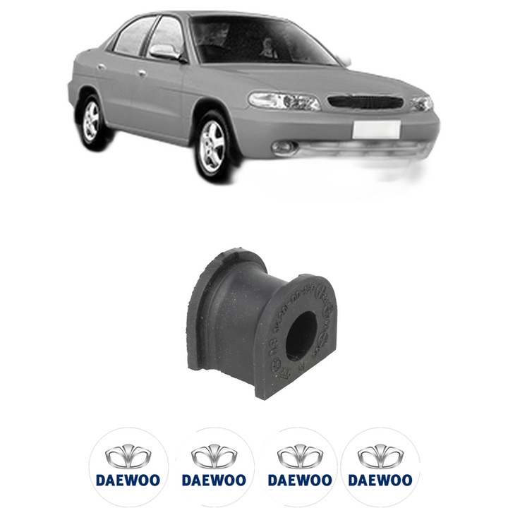 Bucsa bara stabilizatoare Fata Dreapta Stanga DAEWOO NUBIRA Saloon (J100) din 1997-2000, Auto, Febi, 4x Stickere auto cu DAEWOO