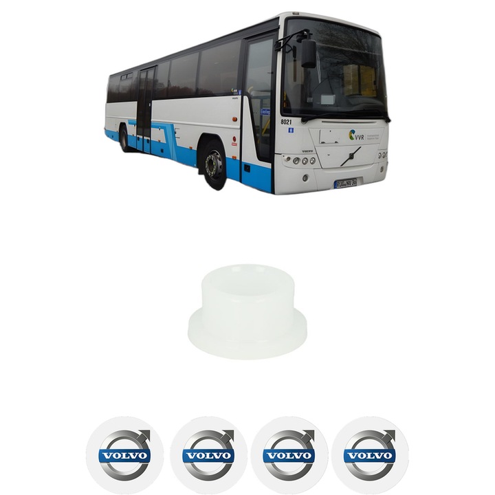 Bucsa bara stabilizatoare Spate Dreapta Stanga VOLVO 8700 din 1998-1999, Auto, Febi, 4x Stickere auto cu VOLVO