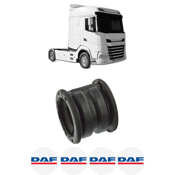 Bucsa bara stabilizatoare Spate Dreapta Stanga DAF XG+ din 2021, Auto, Febi, 4x Stickere auto cu DAF