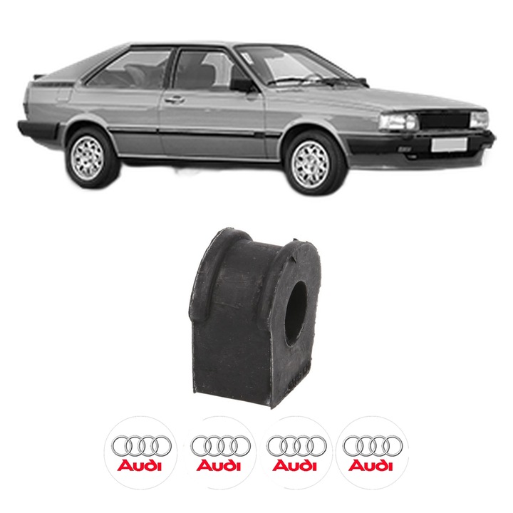 Bucsa bara stabilizatoare Fata Dreapta Stanga AUDI COUPE B2 (81, 855, 856) din 1980-1988, Auto, Febi, 4x Stickere auto cu AUDI