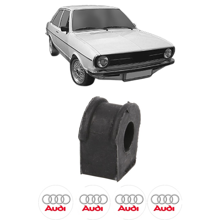 Bucsa bara stabilizatoare Fata Dreapta Stanga AUDI 80 B1 Saloon (80, 82) din 1972-1978, Auto, Febi, 4x Stickere auto cu AUDI