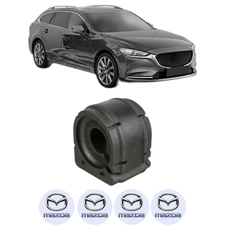 Bucsa bara stabilizatoare Fata Dreapta Stanga MAZDA 6 Estate Van (GJ) din 2013-2016, Auto, Febi, 4x Stickere auto cu MAZDA