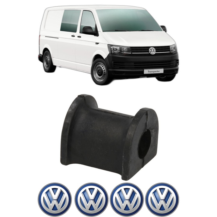 Bucsa bara stabilizatoare Fata Dreapta Stanga Volkswagen TRANSPORTER T6 / CARAVELLE T6 Bus (SGB, SGJ, SHB, SHJ) din 2015-2024, Auto, Febi, 4x Stickere auto cu Volkswagen