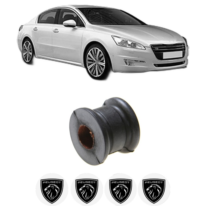 Bucsa bara stabilizatoare Fata Dreapta Stanga PEUGEOT 508 I (8D_) din 2010-2018, Auto, Febi, 4x Stickere auto cu PEUGEOT