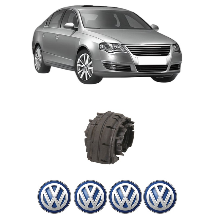 Bucsa bara stabilizatoare Spate Dreapta Stanga Volkswagen PASSAT B6 (3C2) din 2005-2010, Auto, Febi, 4x Stickere auto cu Volkswagen