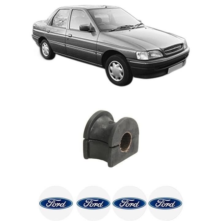 Bucsa bara stabilizatoare Fata Spate Dreapta Stanga FORD ORION III (GAL) din 1990-1993, Auto, Febi, 4x Stickere auto cu FORD