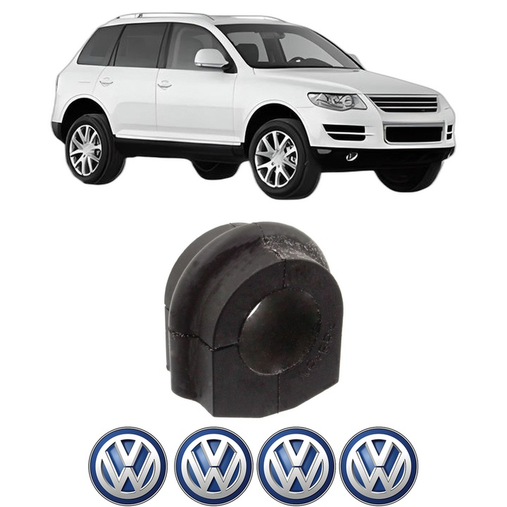Bucsa bara stabilizatoare Fata Dreapta Stanga Volkswagen TOUAREG (7LA, 7L6, 7L7) din 2002-2010, Auto, Febi, 4x Stickere auto cu Volkswagen