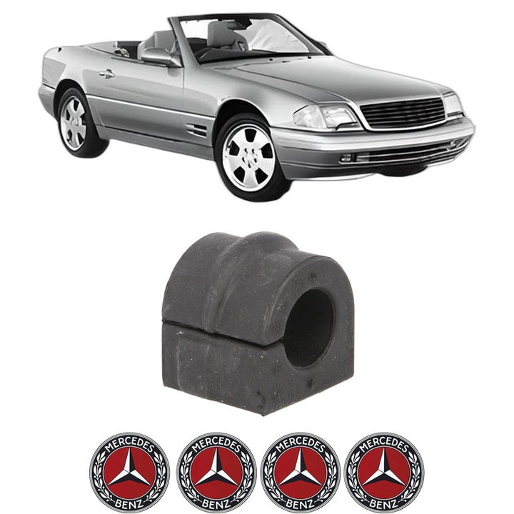 Bucsa bara stabilizatoare Fata Dreapta Stanga MERCEDES-BENZ SL (R129) din 1989-2001, Auto, Febi, 4x Stickere auto cu MERCEDES-BENZ