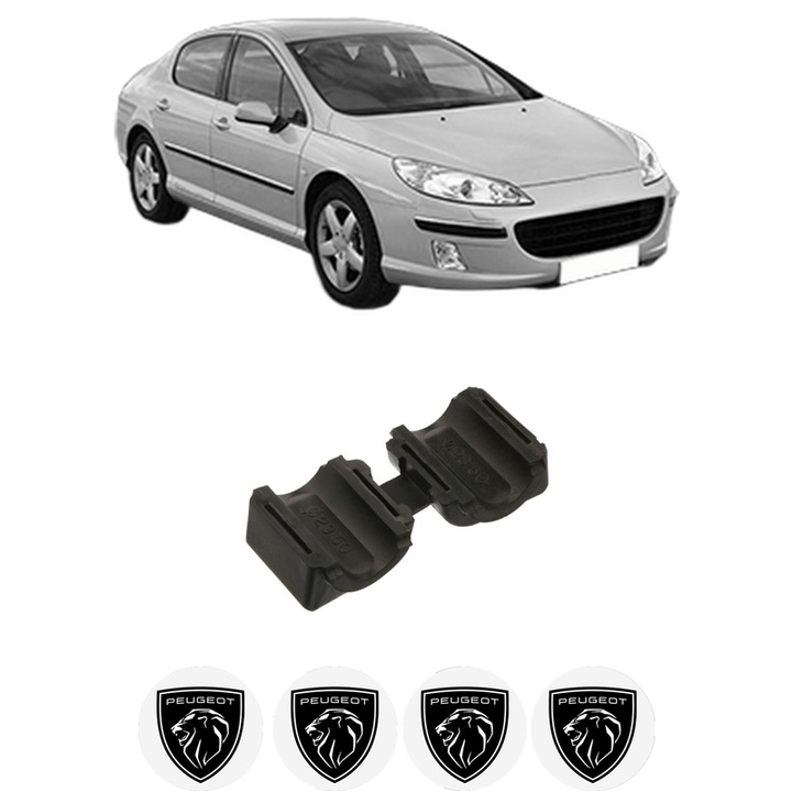Bucsa bara stabilizatoare Fata Dreapta Stanga PEUGEOT 407 (6D_) din 2004-2011, Auto, Febi, 4x Stickere auto cu PEUGEOT