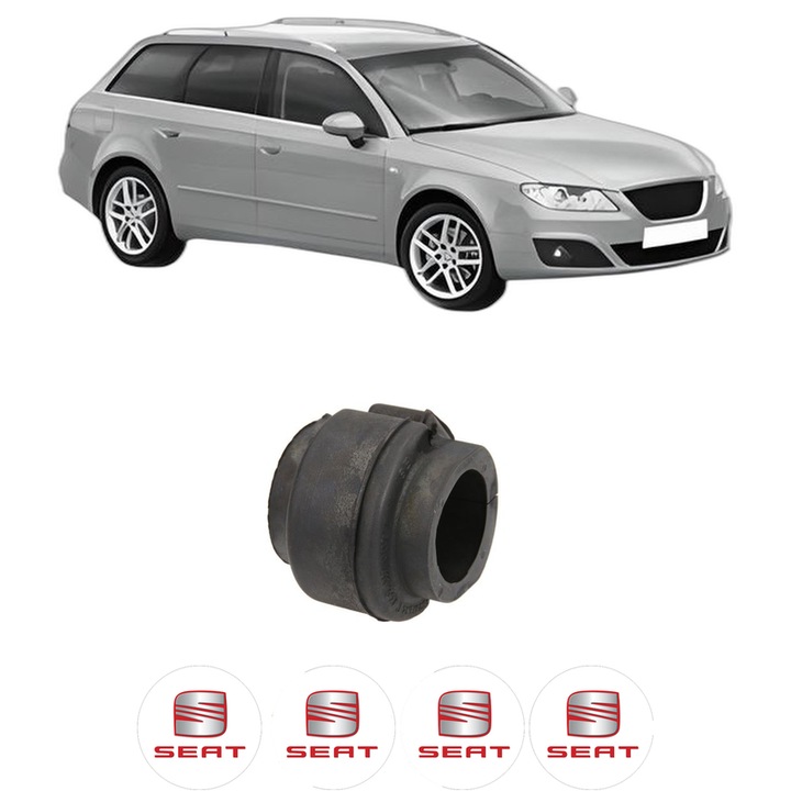 Bucsa bara stabilizatoare Fata Dreapta Stanga SEAT EXEO ST (3R5) din 2009-2013, Auto, Febi, 4x Stickere auto cu SEAT