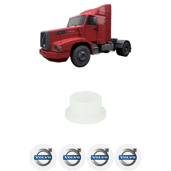 Bucsa bara stabilizatoare Spate Dreapta Stanga VOLVO NL din 1989-2015, Auto, Febi, 4x Stickere auto cu VOLVO