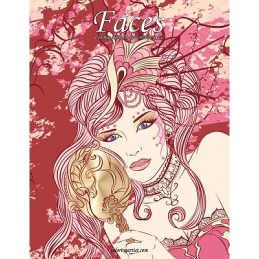 Faces Coloring Book for Grown-Ups 1 & 2, Nick Snels (Author)