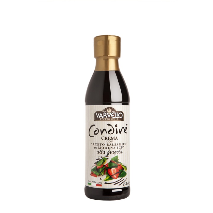Crema de otet balsamic capsuni Varvello 250ml