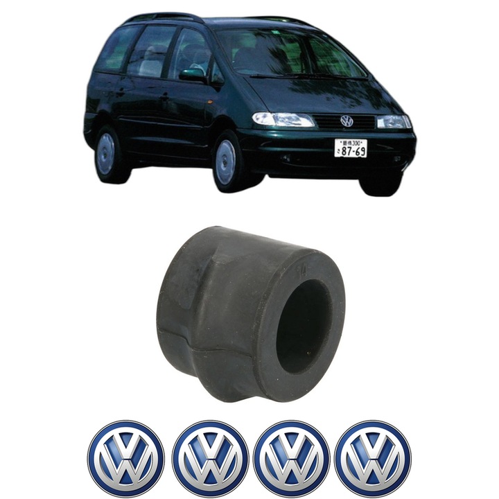 Bucsa bara stabilizatoare Spate Dreapta Stanga Volkswagen SHARAN VAN (7M_) din 1996-2010, Auto, Febi, 4x Stickere auto cu Volkswagen