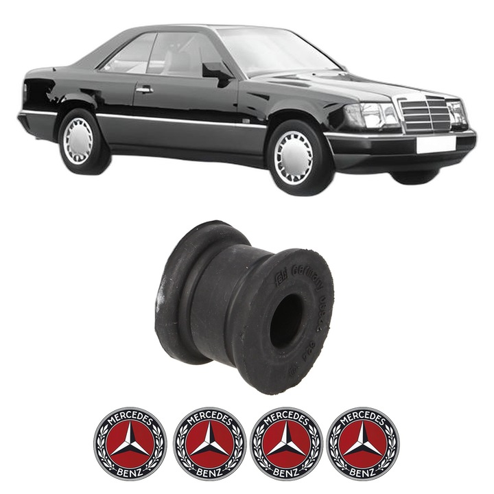 Bucsa bara stabilizatoare Fata Dreapta Stanga MERCEDES-BENZ 124 Coupe (C124) din 1987-1993, Auto, Febi, 4x Stickere auto cu MERCEDES-BENZ
